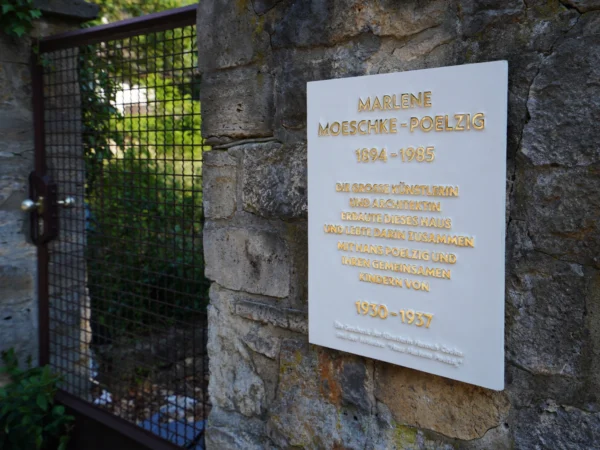 Gedenktafel für Marlene Moeschke-Poelzig Gallery Image