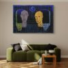 Kopfskulpturen am Fenster - Gallery image 1