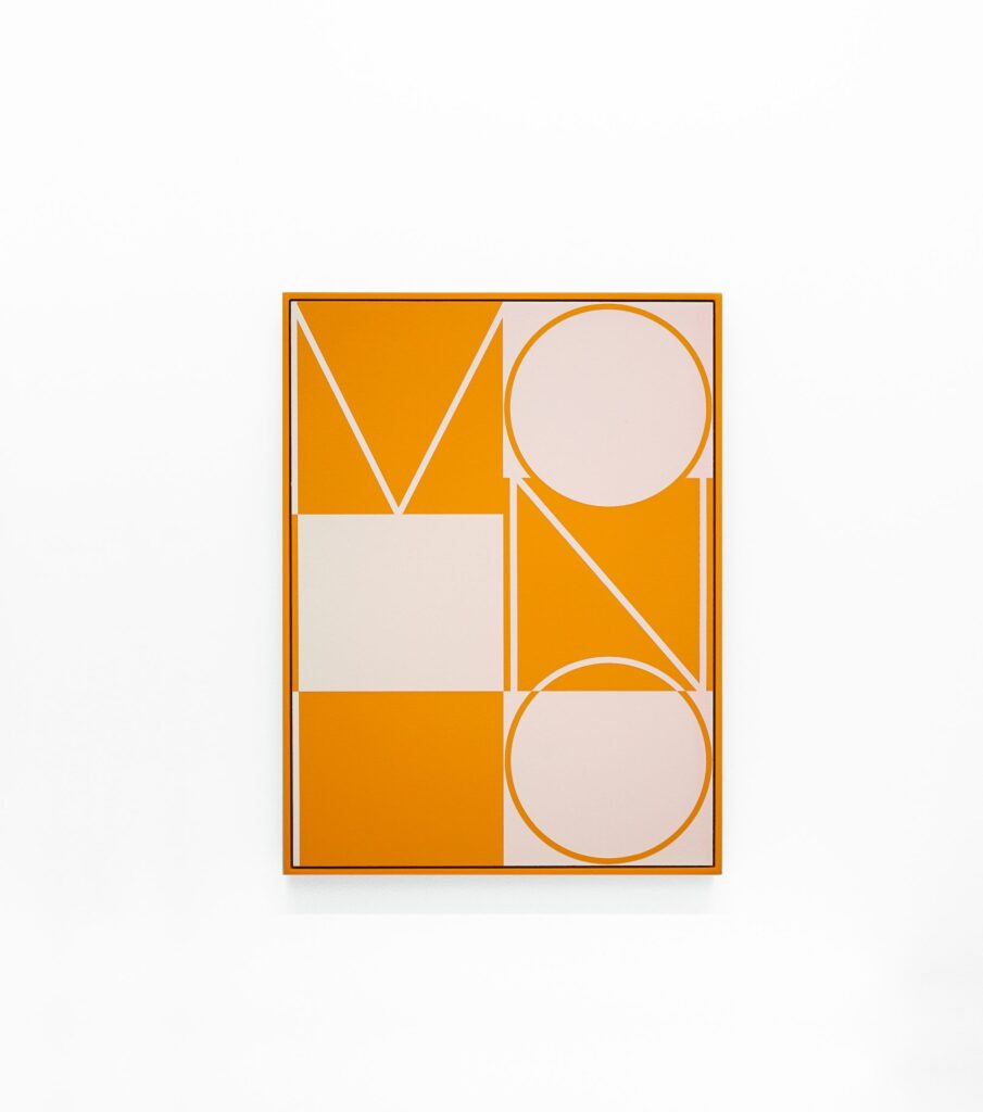 MONO painting (orangerose)